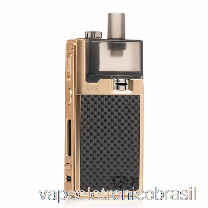 Vape Vaporesso Lve Orion 2 40w Sistema Pod Texturizado Carbono / Ouro